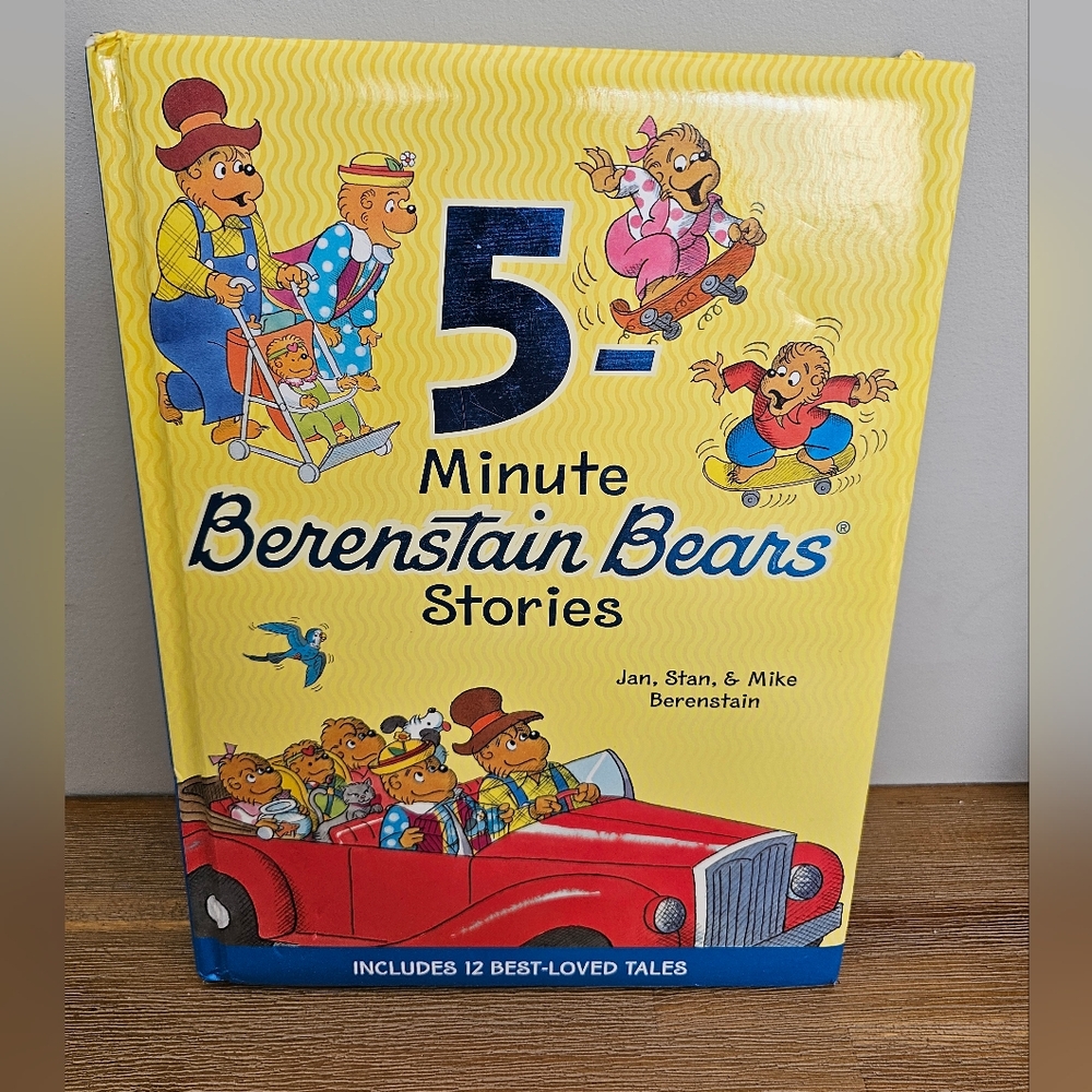BERENSTAIN BEARS 5 Minute Stories, 12 Short Stories by Jan & Stan Berenstain
